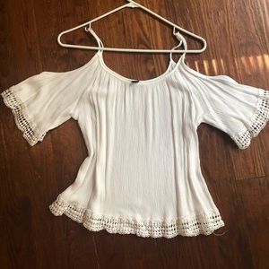 Cold shoulder forever21 top